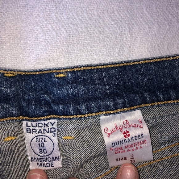 Vintage Lucky Brand Bootcut Jeans.Sz 10/30 - Picture 5 of 8